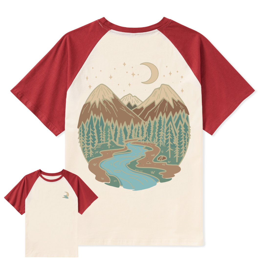 Dreamland Raglan Short Sleeve Top