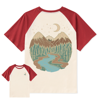 Dreamland Raglan Short Sleeve Top