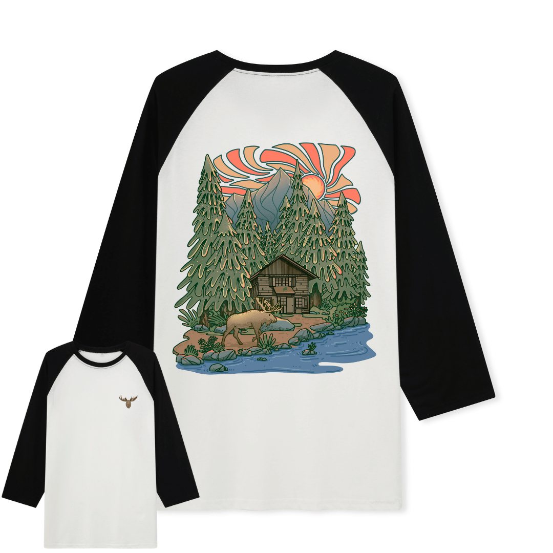 The Vicissitudes Of time Raglan Long Sleeve Top
