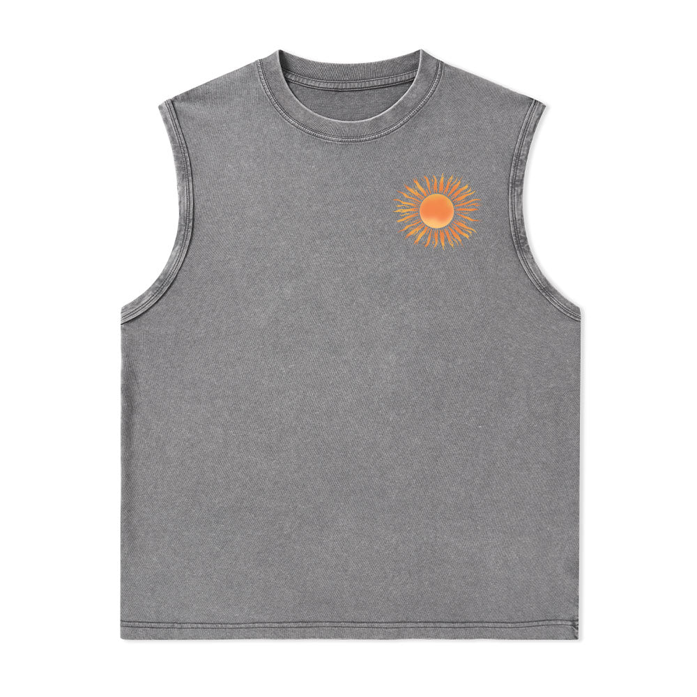 Freeleaf Energy Nature Inspired Unisex Washed Tank Tops