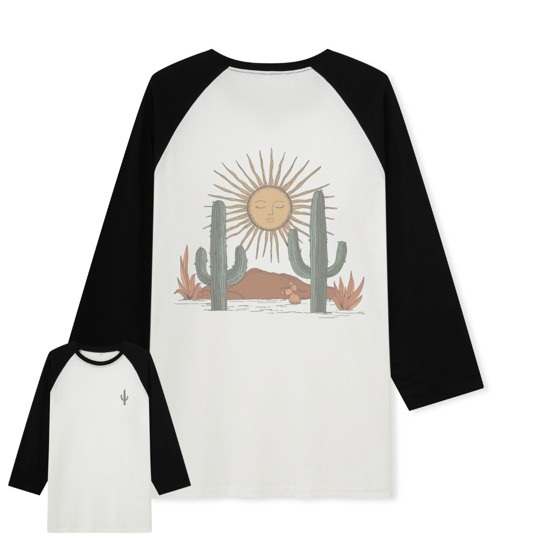 Saguaro National Park Raglan Long Sleeve Top