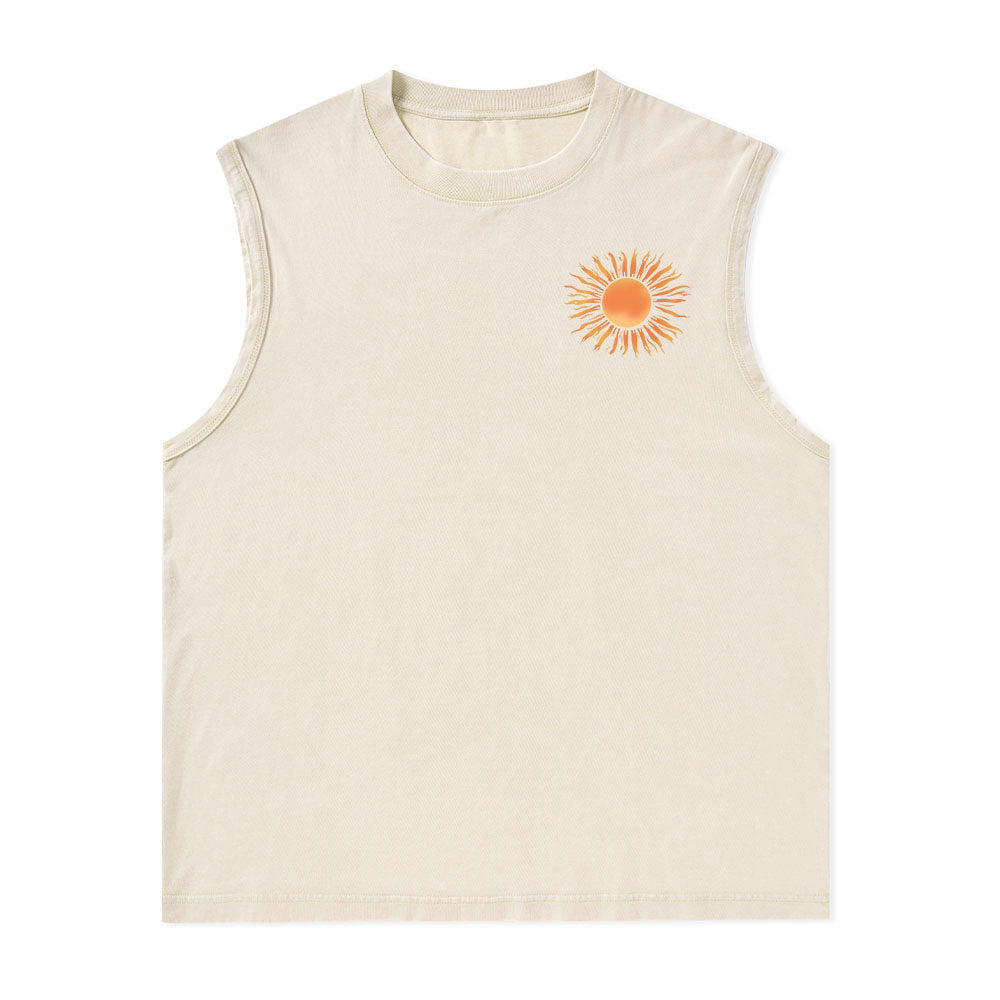 Freeleaf Energy Nature Inspired Unisex Washed Tank Tops