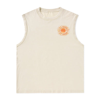 Freeleaf Energy Nature Inspired Unisex Washed Tank Tops