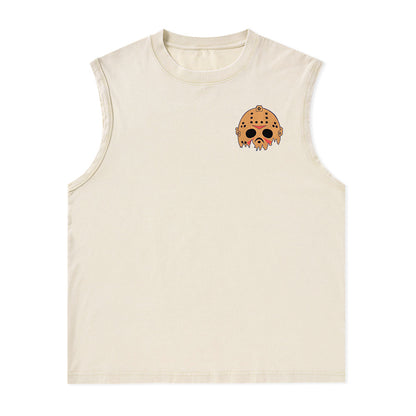 Freeleaf Camp Crystal Lake Unisex Washed Tank Tops