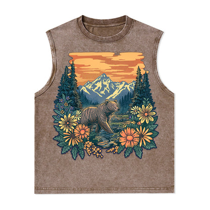 Freeleaf Go Into Nature Nature Inspired Unisex Washed Tank Tops