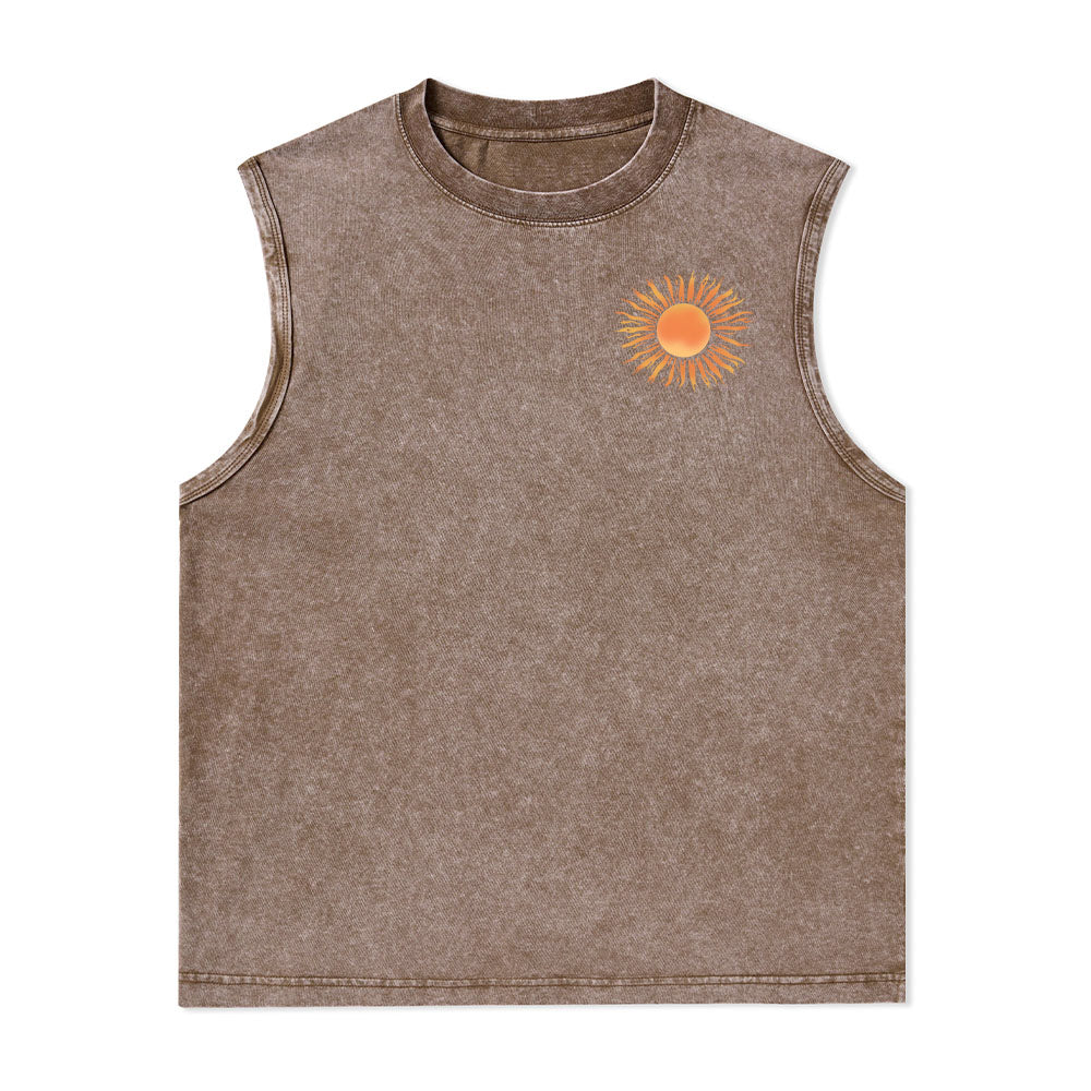 Freeleaf Energy Nature Inspired Unisex Washed Tank Tops