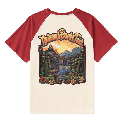 National Parks Tour Raglan Short Sleeve Top