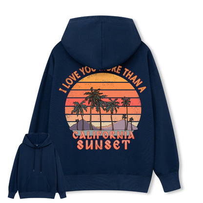 Freeleaf Sunset Reverie Unisex Back-printed Hoodie