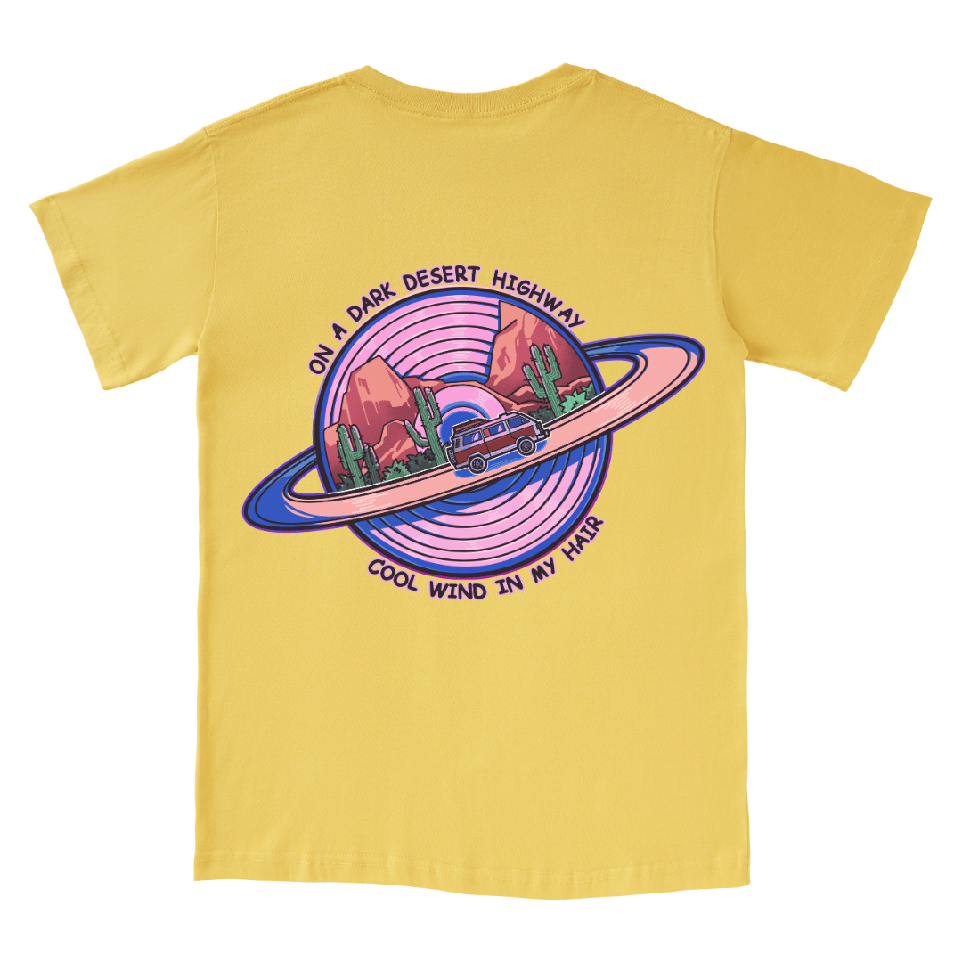 On A Dark Desert Highway Tee
