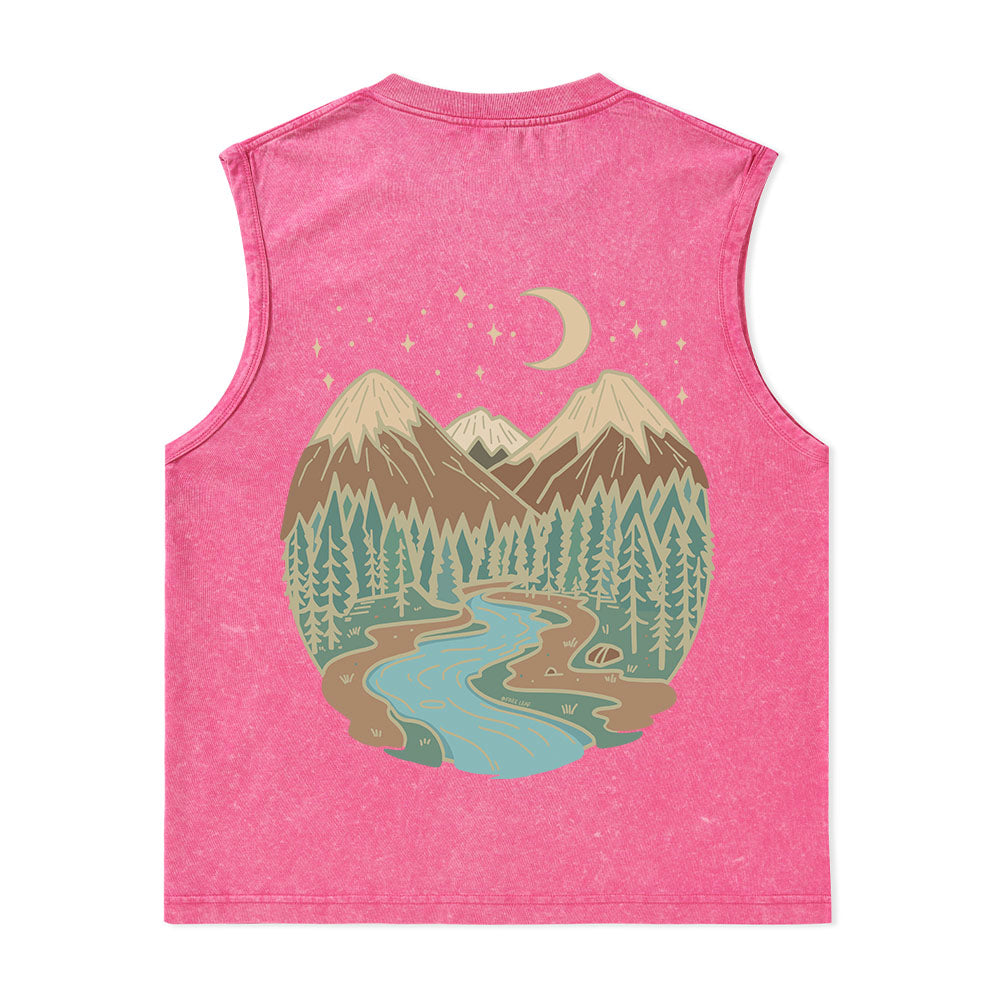 Freeleaf Dreamland Unisex Washed Tank Tops