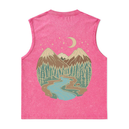 Freeleaf Dreamland Unisex Washed Tank Tops