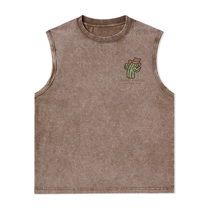 Freeleaf Grand Canyon National Park Unisex Washed Tank Top