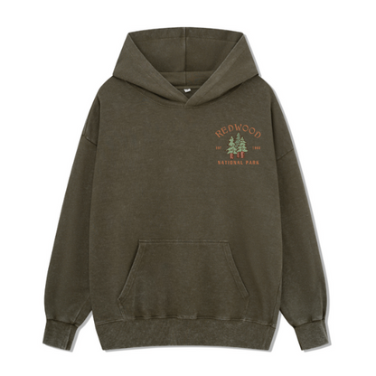 Redwood National Park Washed Hoodie