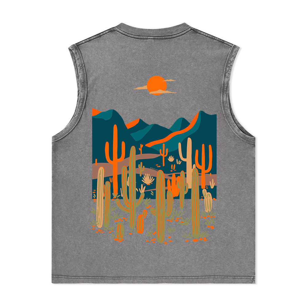 Freeleaf Desert Miracle Unisex Washed Tank Tops