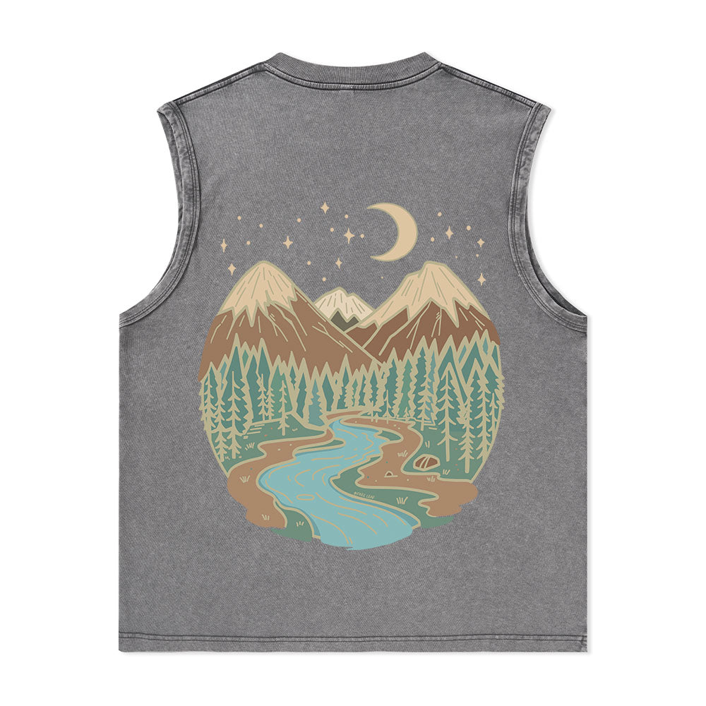 Freeleaf Dreamland Unisex Washed Tank Tops