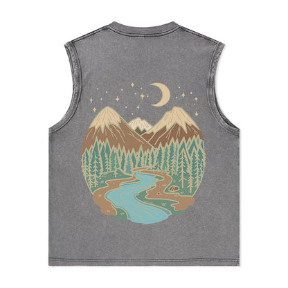 Freeleaf Dreamland Unisex Washed Tank Tops