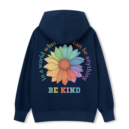 Freeleaf Be Kind Unisex Back-printed Unisex Hoodie