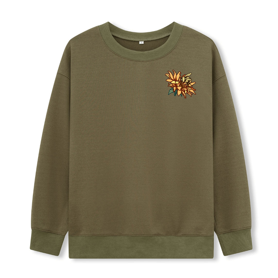 Freeleaf Sunshine Makes Me Happy Unisex Sweatshirt
