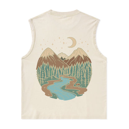 Freeleaf Dreamland Unisex Washed Tank Tops
