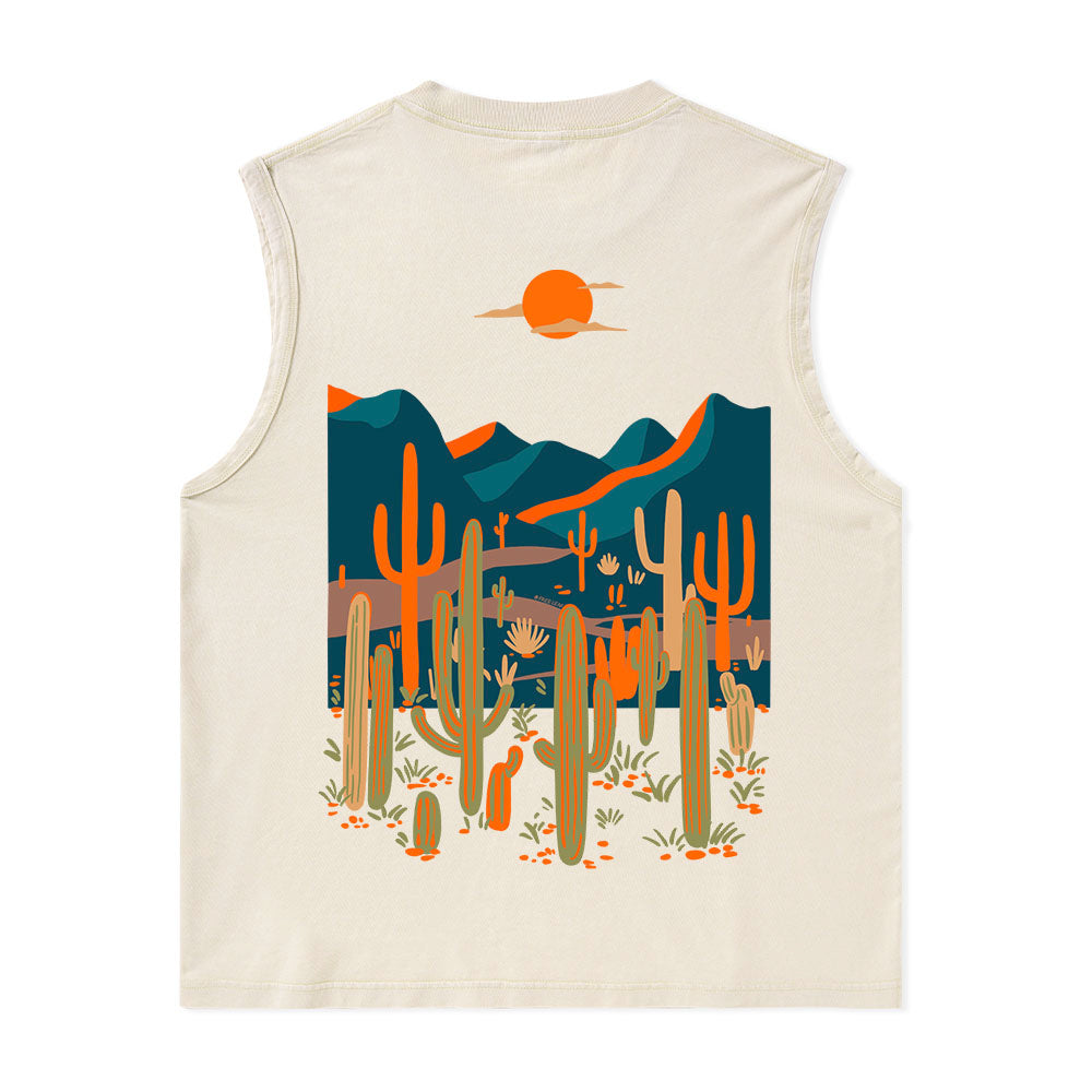 Freeleaf Desert Miracle Unisex Washed Tank Tops