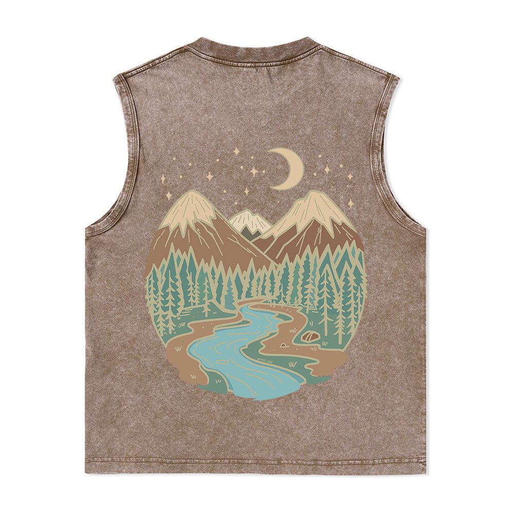 Freeleaf Dreamland Unisex Washed Tank Tops