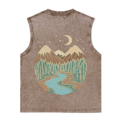 Freeleaf Dreamland Unisex Washed Tank Tops