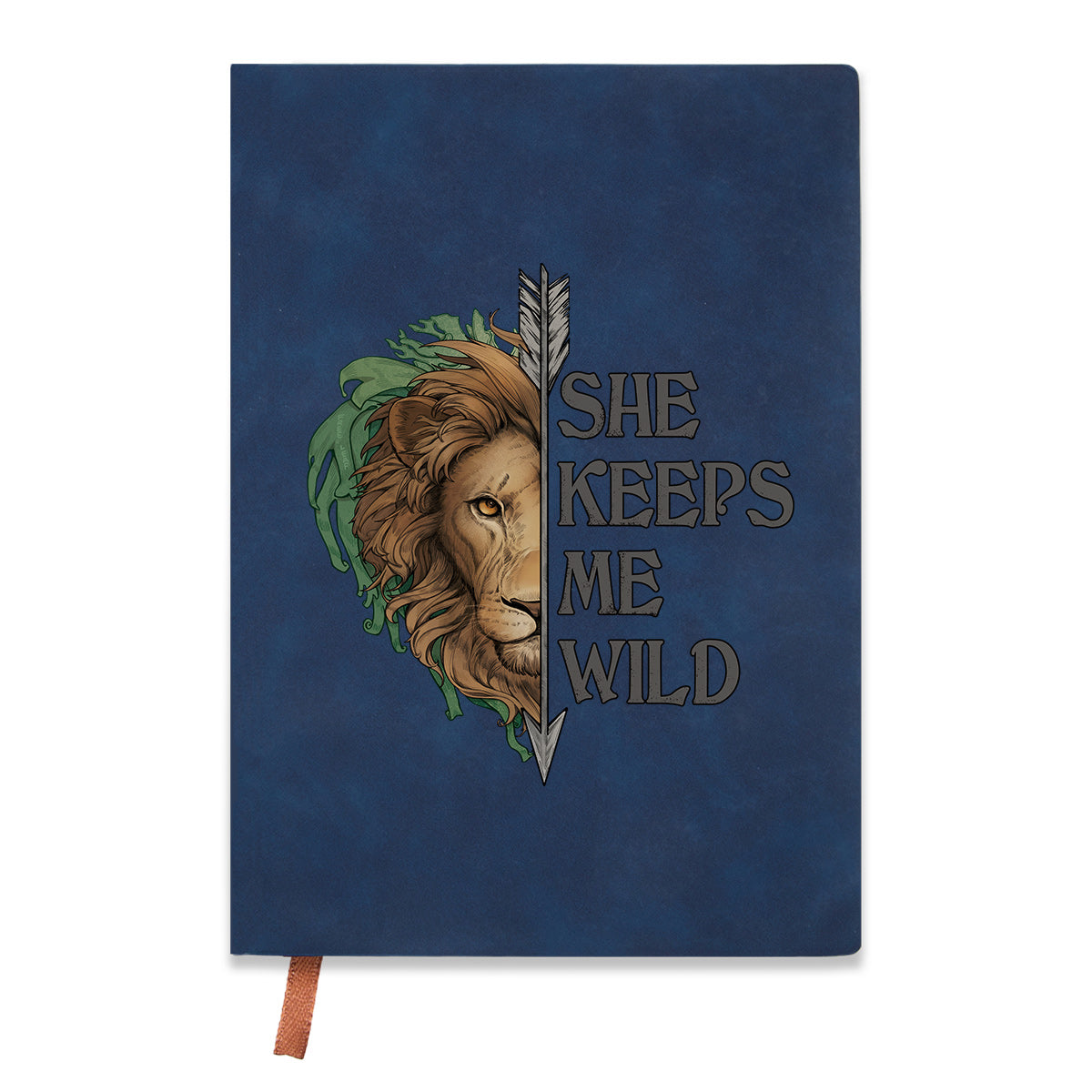 Freeleaf Wild at Heart Love's Serenade Vintage Leather Journal Notebook