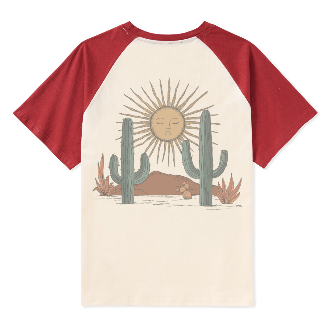 Saguaro National Park Raglan Short Sleeve Top
