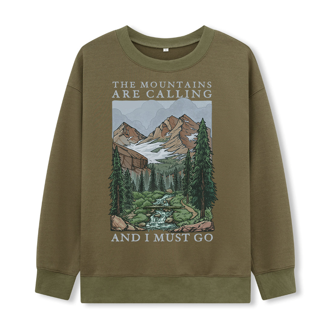 Freeleaf The Mountains Are Calling Unisex Sweatshirt