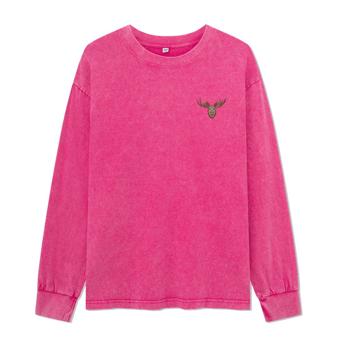 The Vicissitudes Of Time Washed Long Sleeve Top