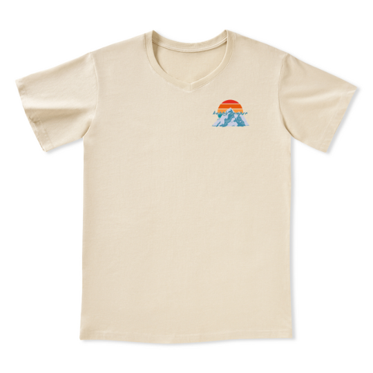 Happy Camper V-neck Tee