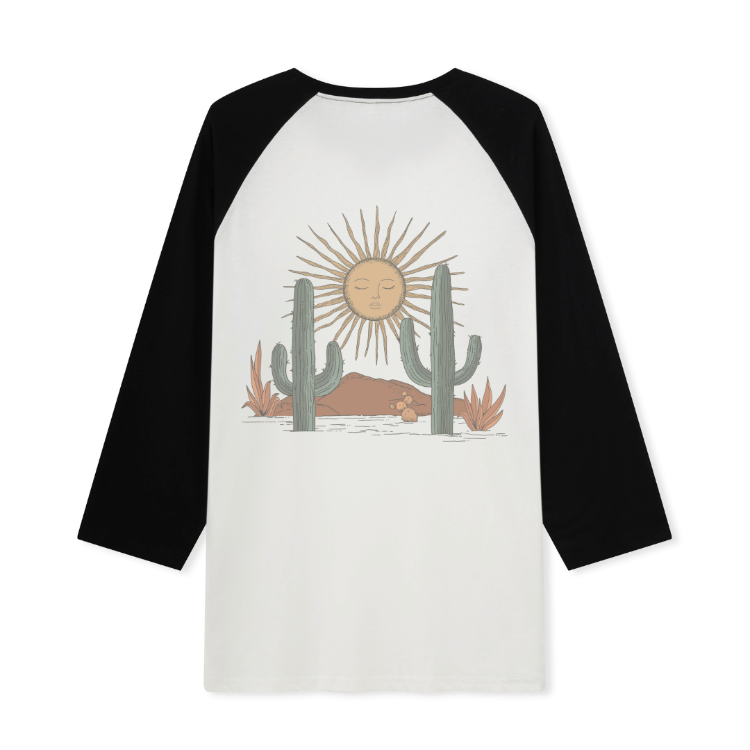 Saguaro National Park Raglan Long Sleeve Top
