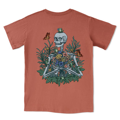 Freeleaf Rebirth in Bloom Camping Unisex Nature Inspired Tee