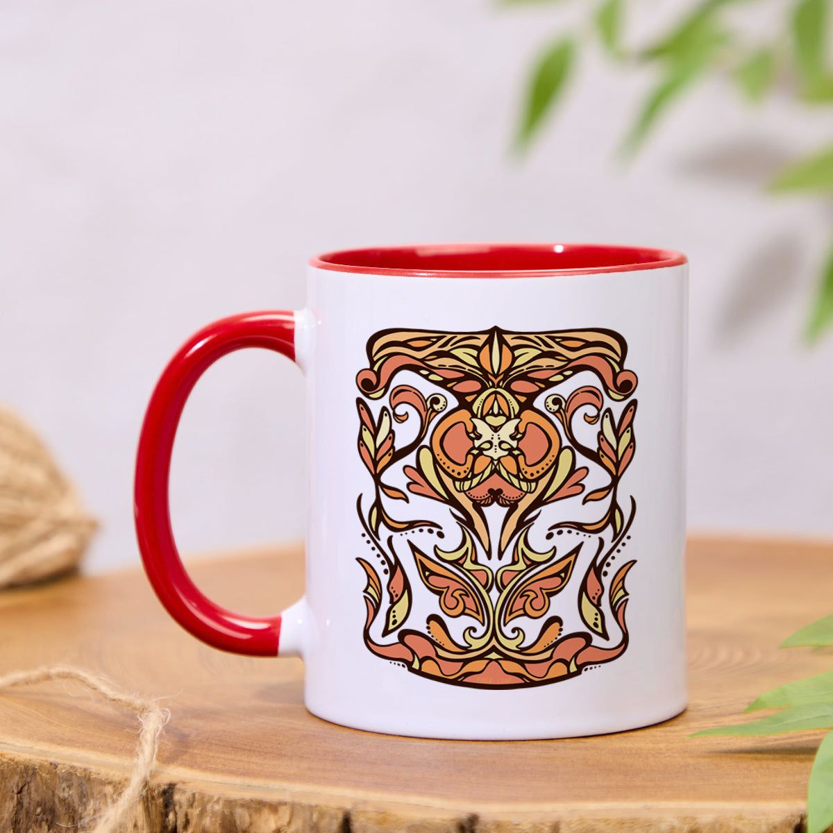 Freeleaf Golden Glow Colorful Ceramic Mug