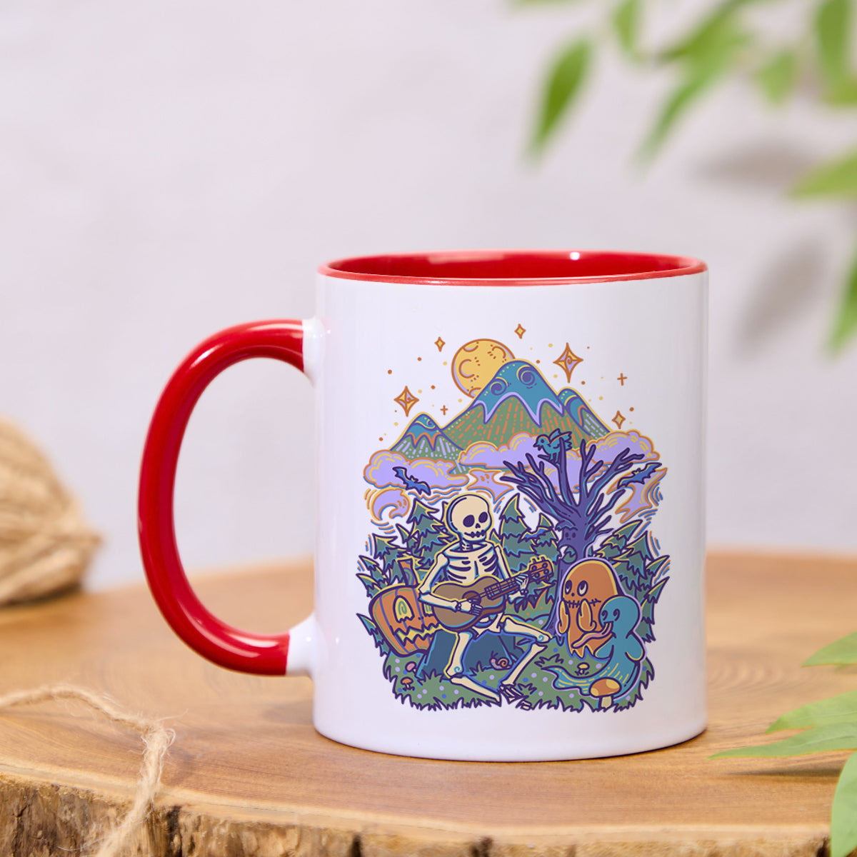 Freeleaf Fairy Tale Halloween Colorful Ceramic Mug