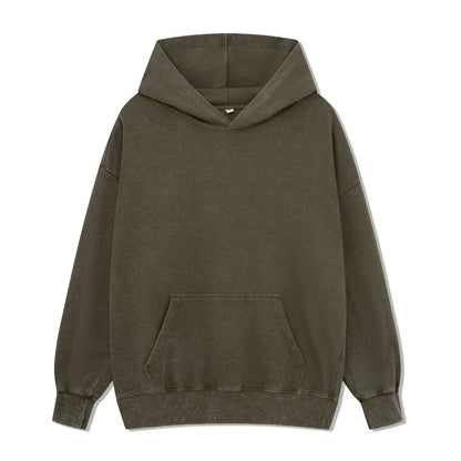 Sunflower Back-printed Washed Hoodie