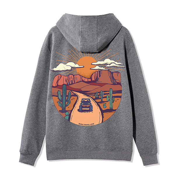 freeleaf-go-hiking-with-music-unisex-fleece-full-zip-hoodie