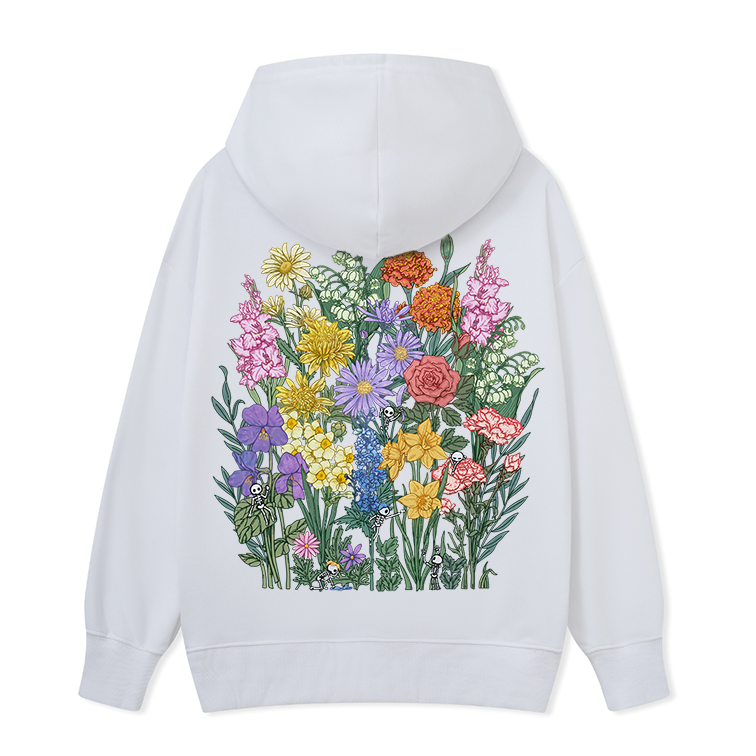Freeleaf Whimsy in Bloom Unisex Nature Inspired Hoodie