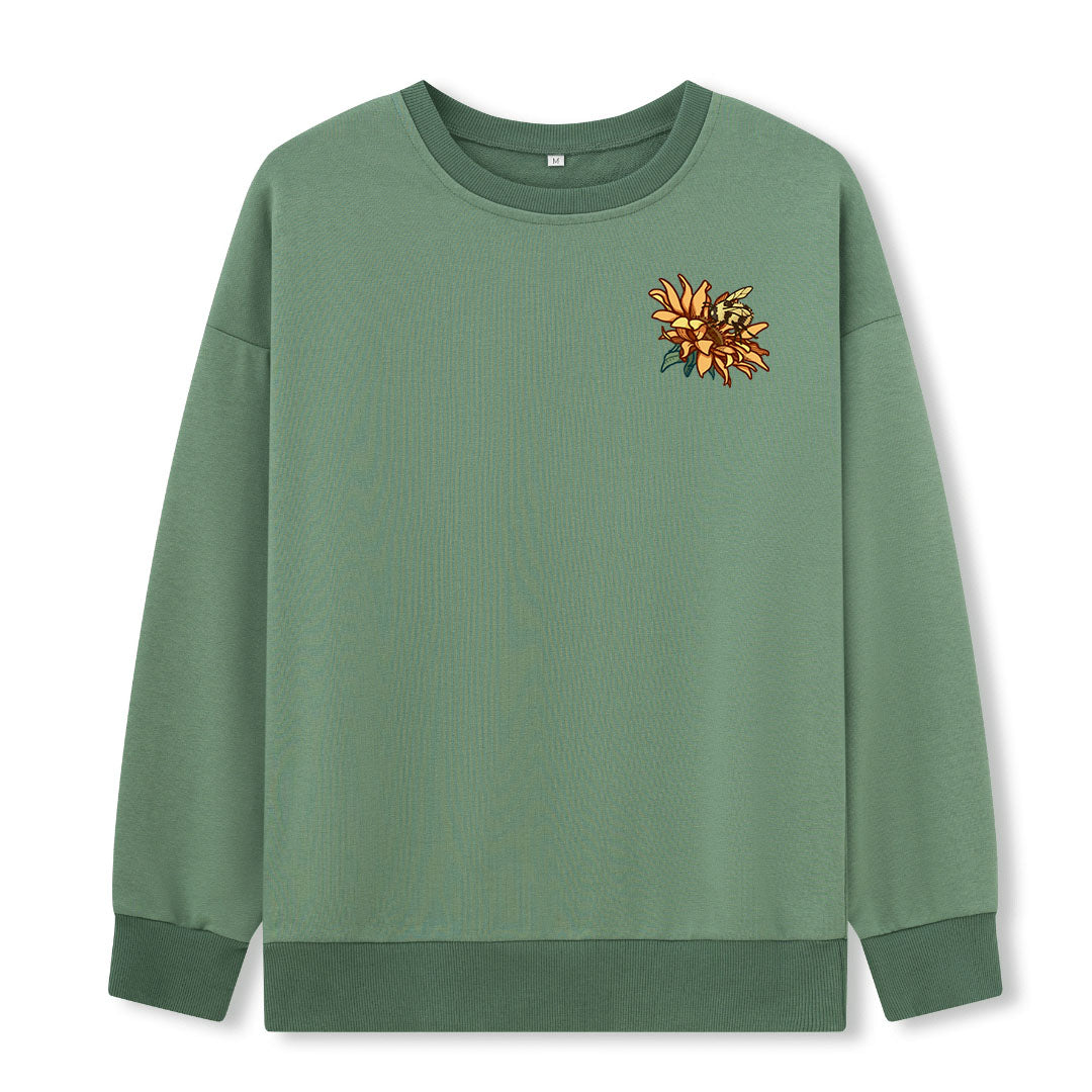 Freeleaf Sunshine Makes Me Happy Unisex Sweatshirt