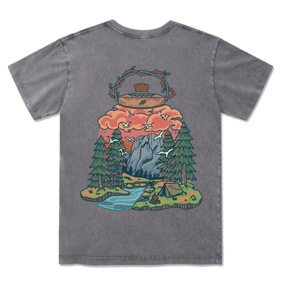 Go And Discover Washed Tee