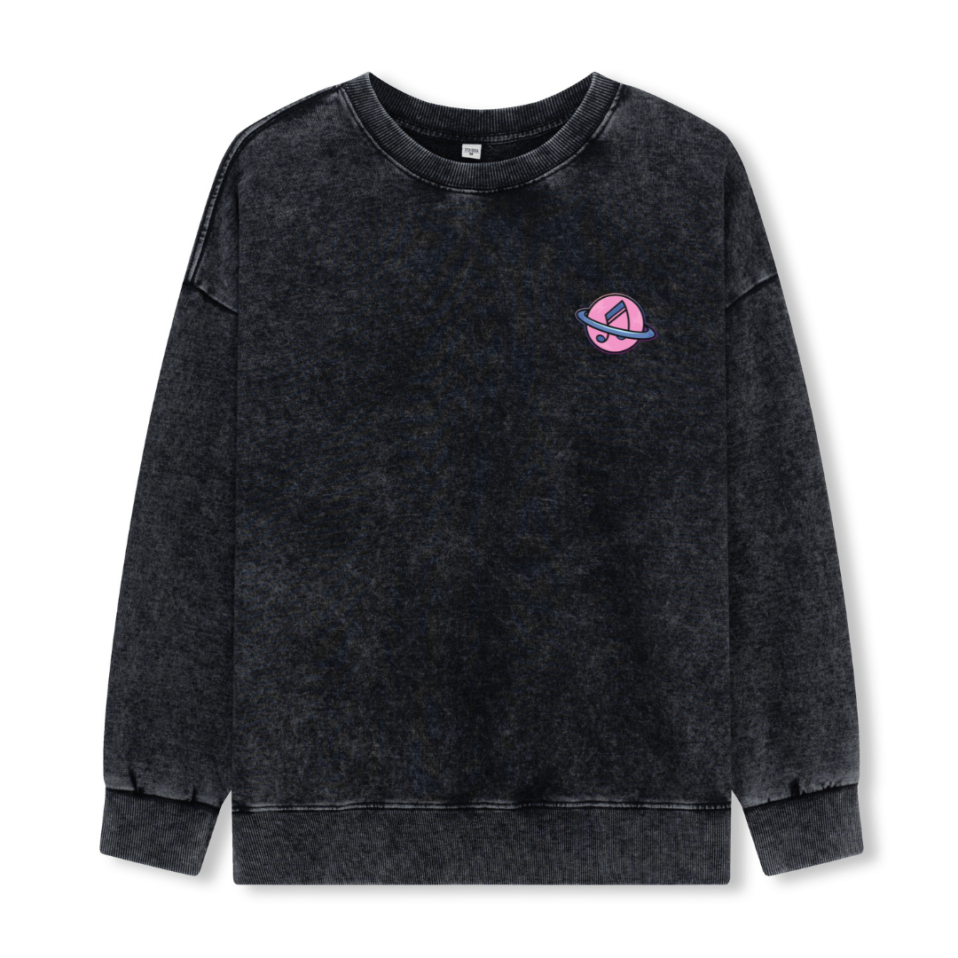 On A Dark Desert Highway Washed Sweatshirt