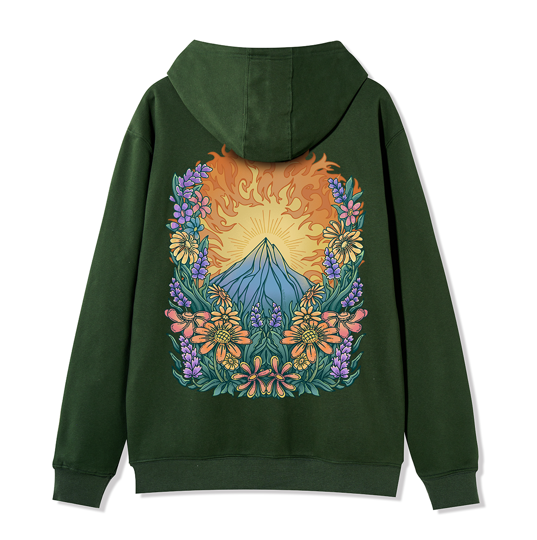 freeleaf-rekindled-hope-national-park-back-printed-unisex-fleece-full-zip-hoodie