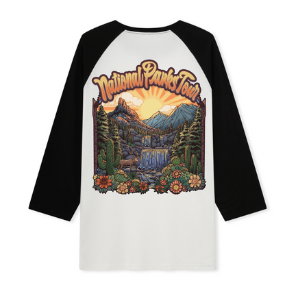 National Parks Tour Raglan Long Sleeve Top