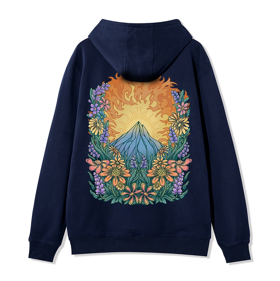 freeleaf-rekindled-hope-national-park-back-printed-unisex-fleece-full-zip-hoodie
