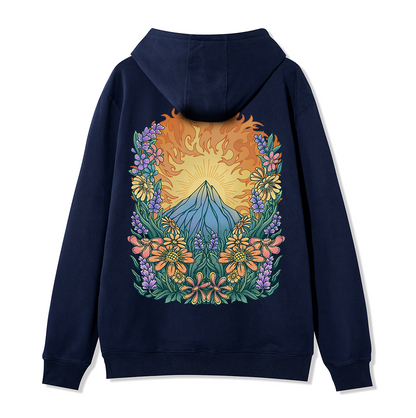 freeleaf-rekindled-hope-national-park-back-printed-unisex-fleece-full-zip-hoodie