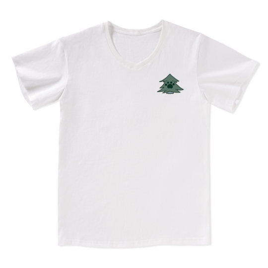 Hiking & Dogs Adventure V-neck Tee