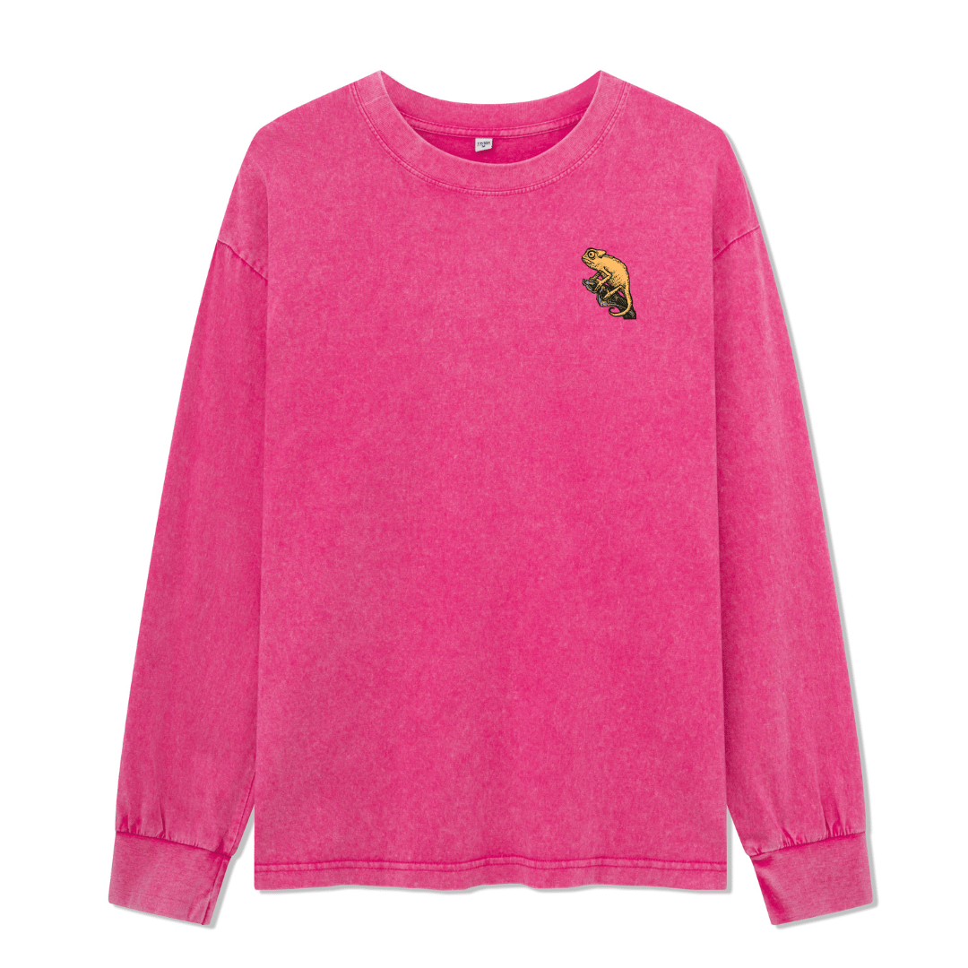 Christian Washed Long Sleeve Top