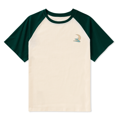 Dreamland Raglan Short Sleeve Top