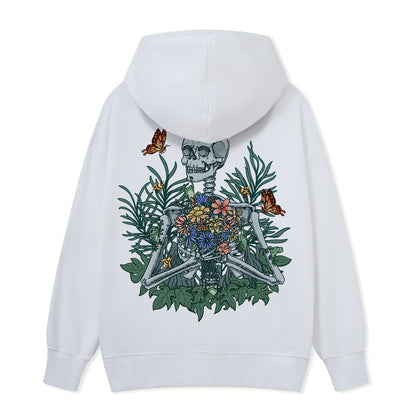 Freeleaf Rebirth in Bloom Unisex Nature Inspired Hoodie