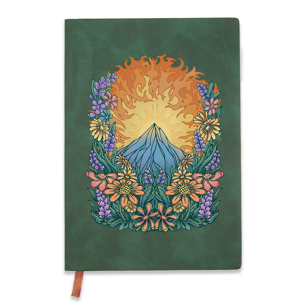 Freeleaf Rekindled Hope National Park Vintage Leather Journal Notebook